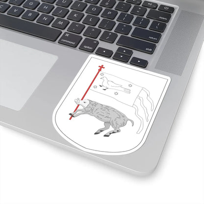 Coat of arms of the Principality of Mingrelia (Georgia) (Coat of Arms) STICKER Vinyl Kiss-Cut Decal - The Sticker Space