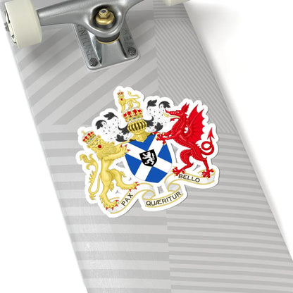 Coat of Arms of the Protectorate in Scotland 1653-1659 (Scotland) (Coat of Arms) STICKER Vinyl Kiss-Cut Decal - The Sticker Space