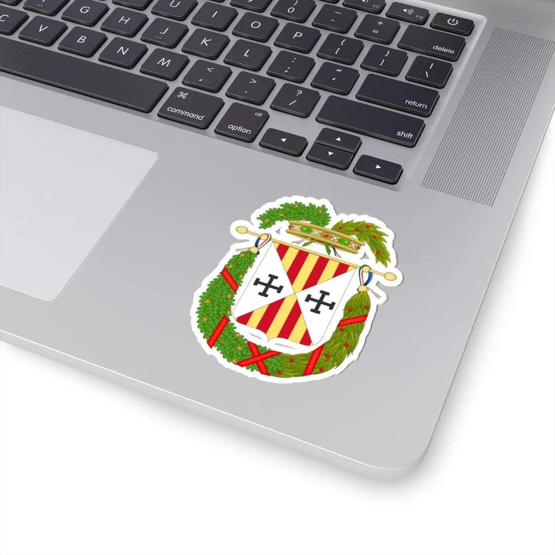 Coat of Arms of the Province of Catanzaro (Italy) (Coat of Arms) STICKER Vinyl Kiss-Cut Decal - The Sticker Space