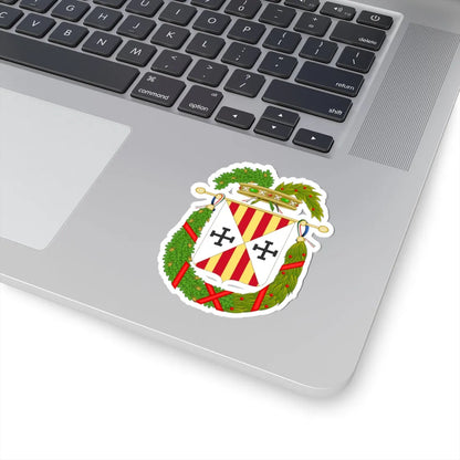 Coat of Arms of the Province of Catanzaro (Italy) (Coat of Arms) STICKER Vinyl Kiss-Cut Decal - The Sticker Space