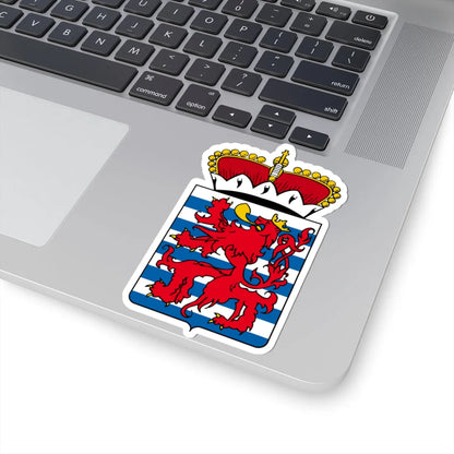 Coat of arms of the Province of Luxembourg (Belgium) (Coat of Arms) STICKER Vinyl Kiss-Cut Decal - The Sticker Space
