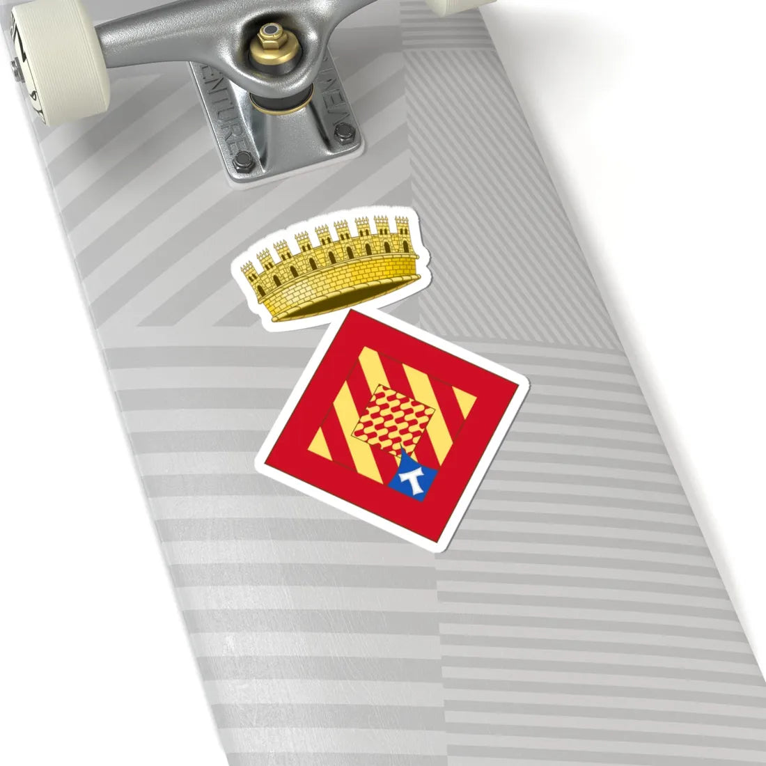 Coat of Arms of the Province of Tarragona (Spain) (Coat of Arms) STICKER Vinyl Kiss-Cut Decal - The Sticker Space