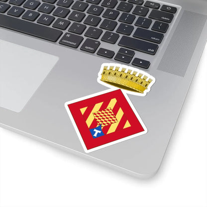 Coat of Arms of the Province of Tarragona (Spain) (Coat of Arms) STICKER Vinyl Kiss-Cut Decal - The Sticker Space
