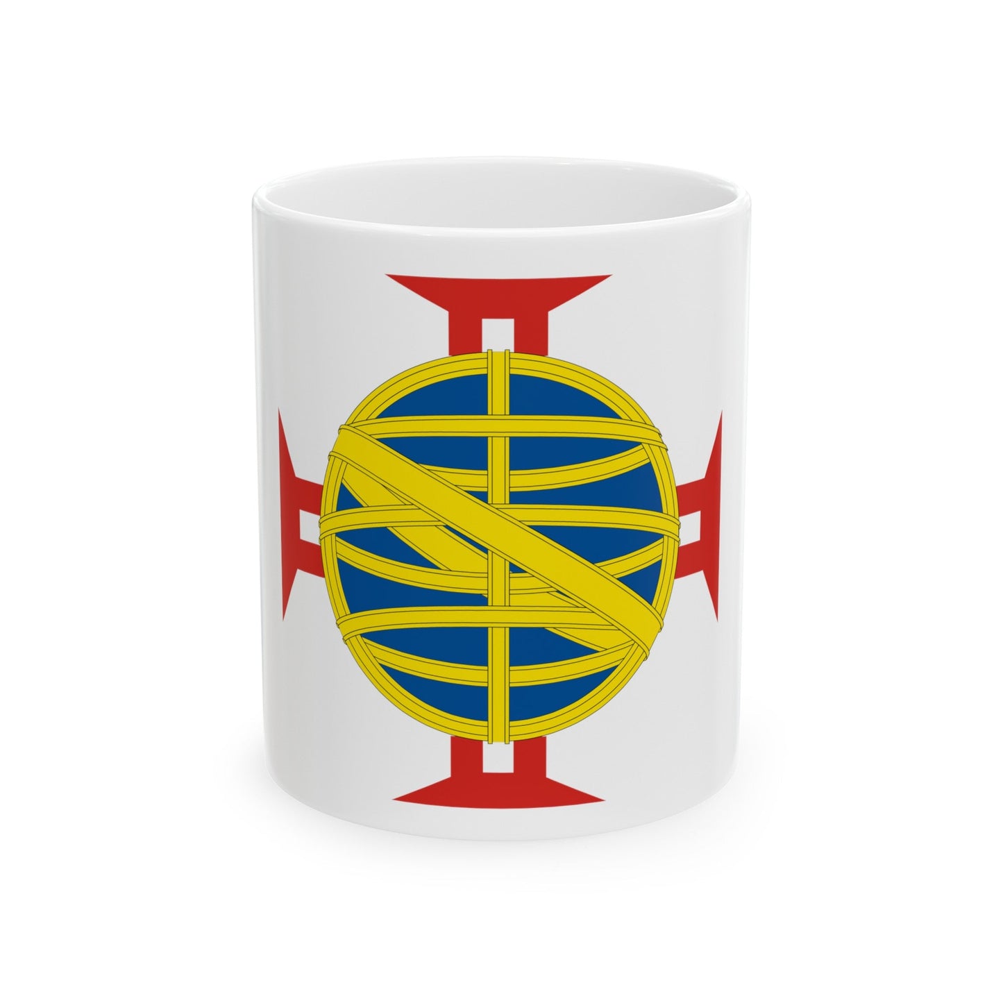 Coat of arms of the Provincia Cisplatina - White Coffee Mug-11oz-The Sticker Space