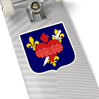 Coat of arms of the Provisional Government of Saskatchewan (Canada) (Coat of Arms) STICKER Vinyl Kiss-Cut Decal - The Sticker Space