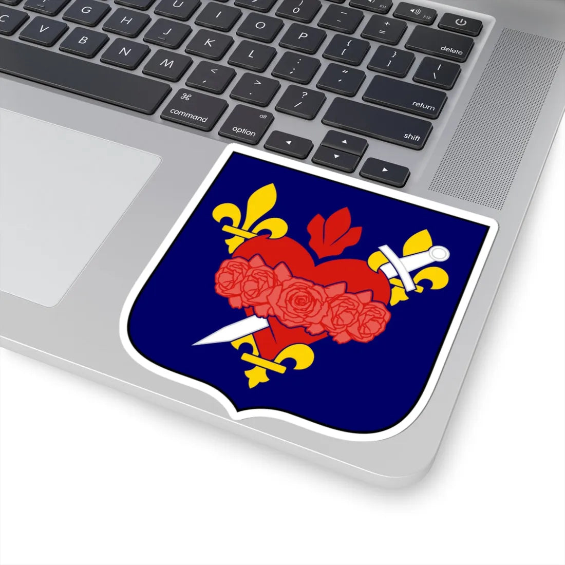 Coat of arms of the Provisional Government of Saskatchewan (Canada) (Coat of Arms) STICKER Vinyl Kiss-Cut Decal - The Sticker Space