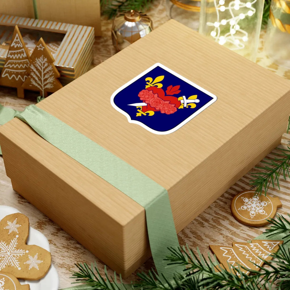 Coat of arms of the Provisional Government of Saskatchewan (Canada) (Coat of Arms) STICKER Vinyl Kiss-Cut Decal - The Sticker Space