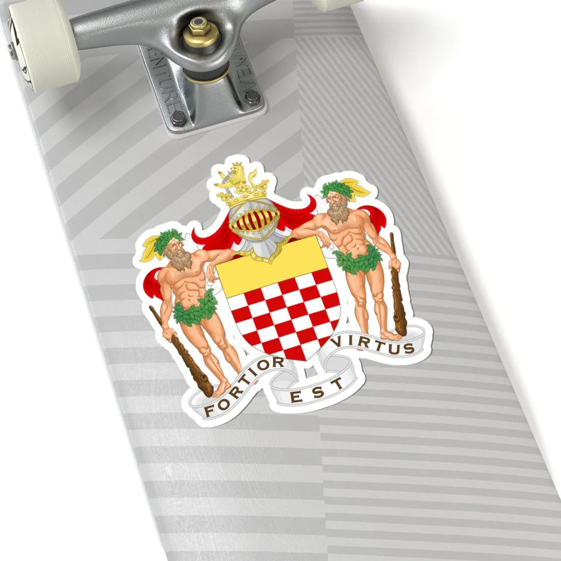 Coat of Arms of the Redivo family (Italy) (Coat of Arms) STICKER Vinyl Kiss-Cut Decal - The Sticker Space