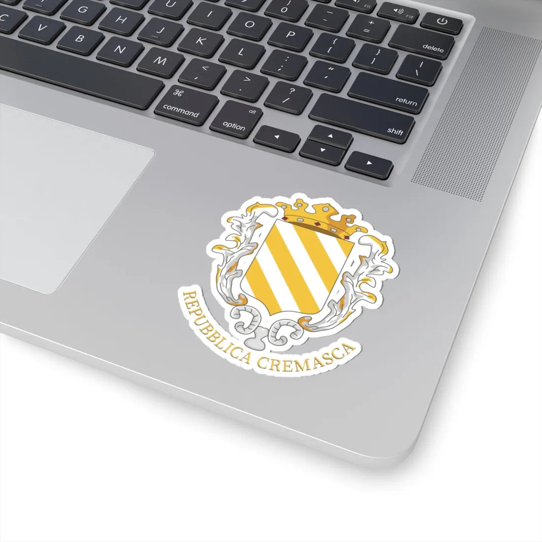 Coat of arms of the Republic of Crema (Italy) (Coat of Arms) STICKER Vinyl Kiss-Cut Decal - The Sticker Space