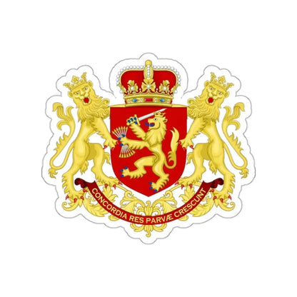 Coat of arms of the republic of the united Netherlands (after 1665) STICKER Vinyl Die-Cut Decal - The Sticker Space