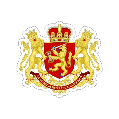 Coat of arms of the republic of the united Netherlands (after 1665) STICKER Vinyl Die-Cut Decal - The Sticker Space