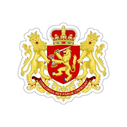 Coat of arms of the republic of the united Netherlands (after 1665) STICKER Vinyl Die-Cut Decal - The Sticker Space