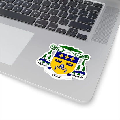Coat of Arms of the Roman Catholic Diocese of East Anglia (England) (Coat of Arms) STICKER Vinyl Kiss-Cut Decal - The Sticker Space