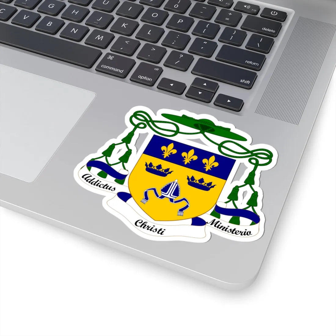 Coat of Arms of the Roman Catholic Diocese of East Anglia (England) (Coat of Arms) STICKER Vinyl Kiss-Cut Decal - The Sticker Space