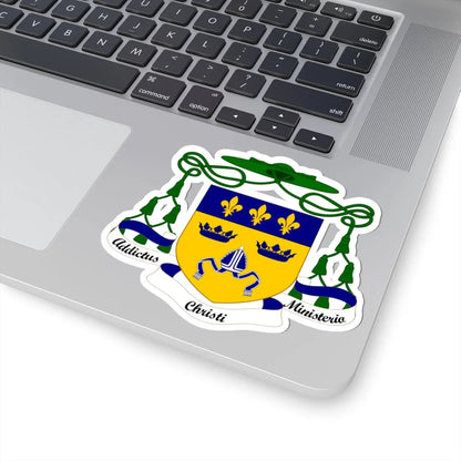 Coat of Arms of the Roman Catholic Diocese of East Anglia (England) (Coat of Arms) STICKER Vinyl Kiss-Cut Decal - The Sticker Space