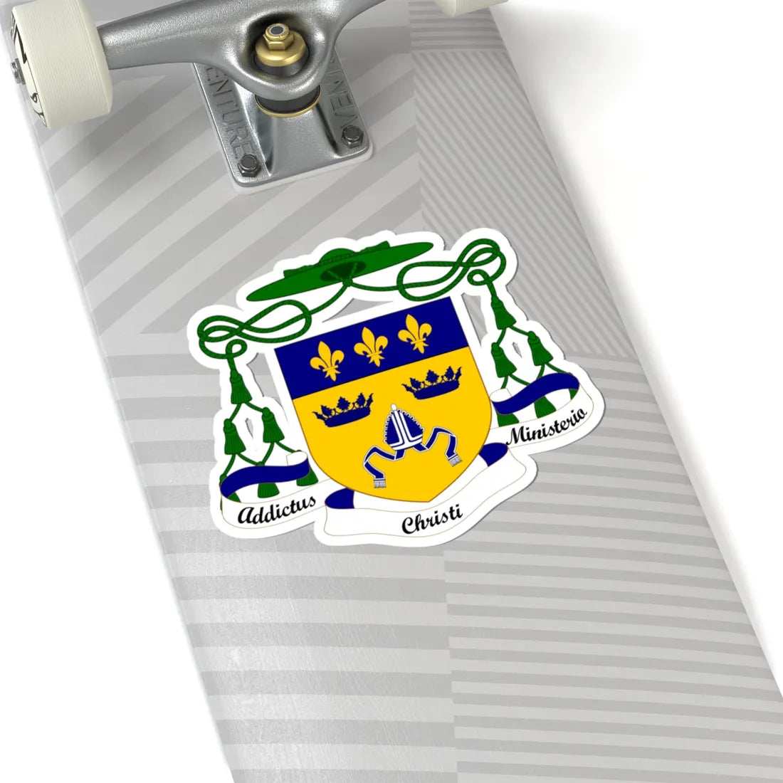 Coat of Arms of the Roman Catholic Diocese of East Anglia (England) (Coat of Arms) STICKER Vinyl Kiss-Cut Decal - The Sticker Space