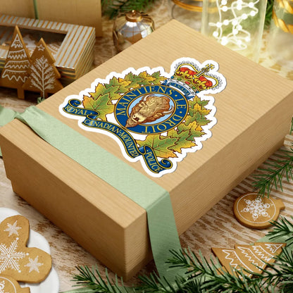 Coat of arms of the Royal Canadian Mounted Police (Canada) (Coat of Arms) STICKER Vinyl Kiss-Cut Decal - The Sticker Space