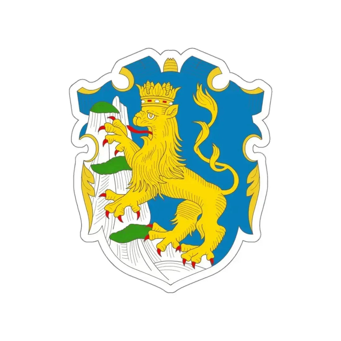 Coat of arms of the Rus Voivodship STICKER Vinyl Die-Cut Decal - The Sticker Space
