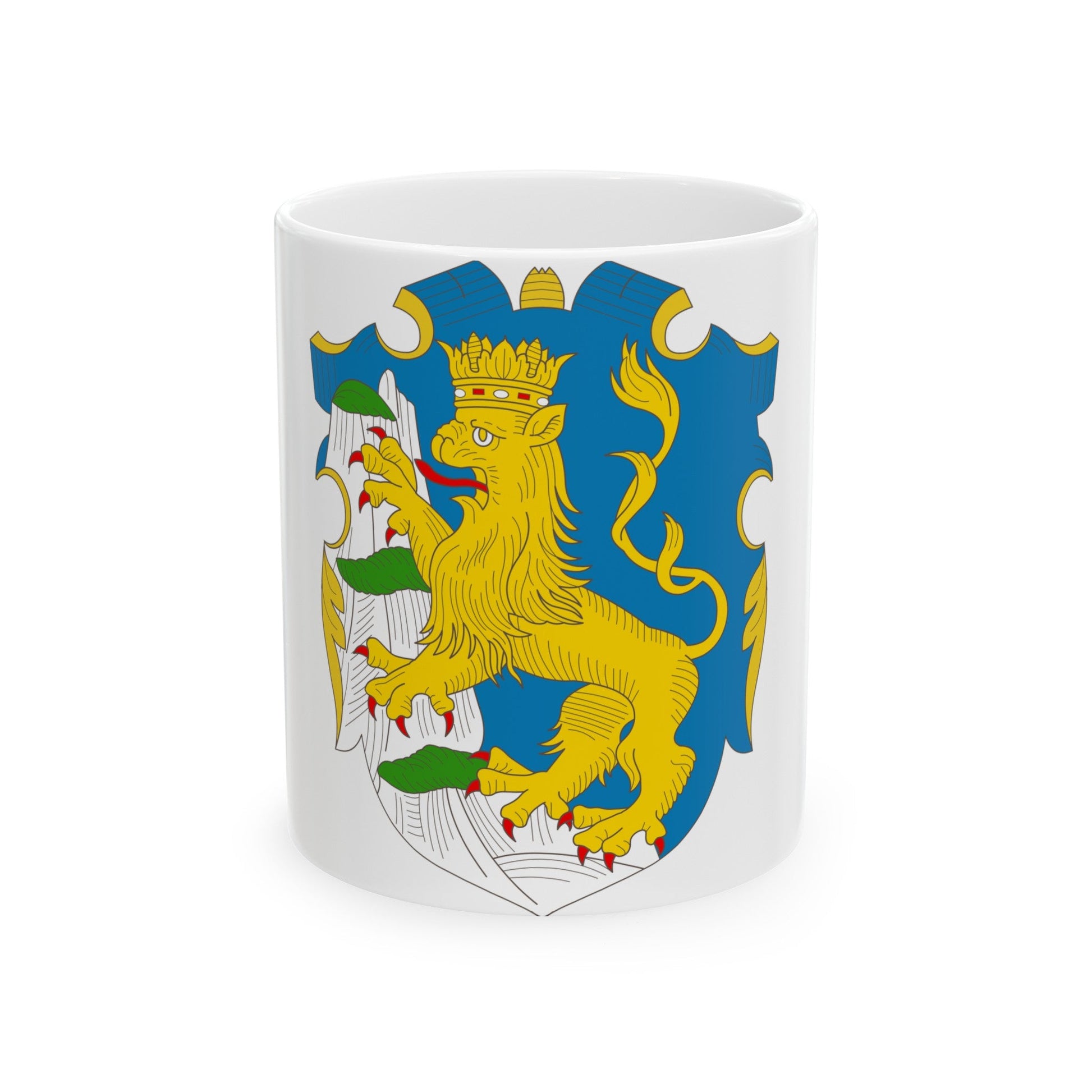 Coat of arms of the Rus Voivodship - White Coffee Mug-11oz-The Sticker Space