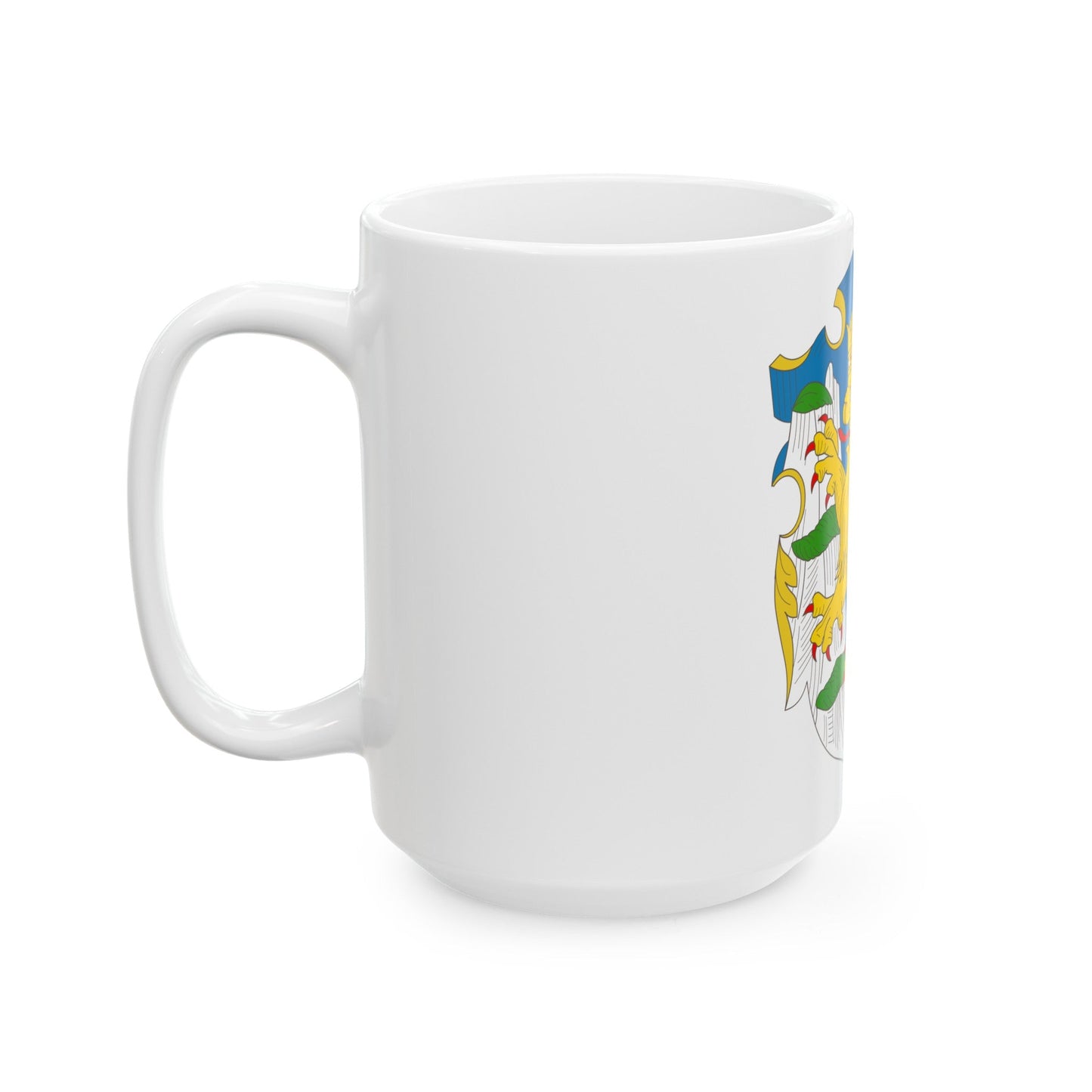 Coat of arms of the Rus Voivodship - White Coffee Mug-The Sticker Space