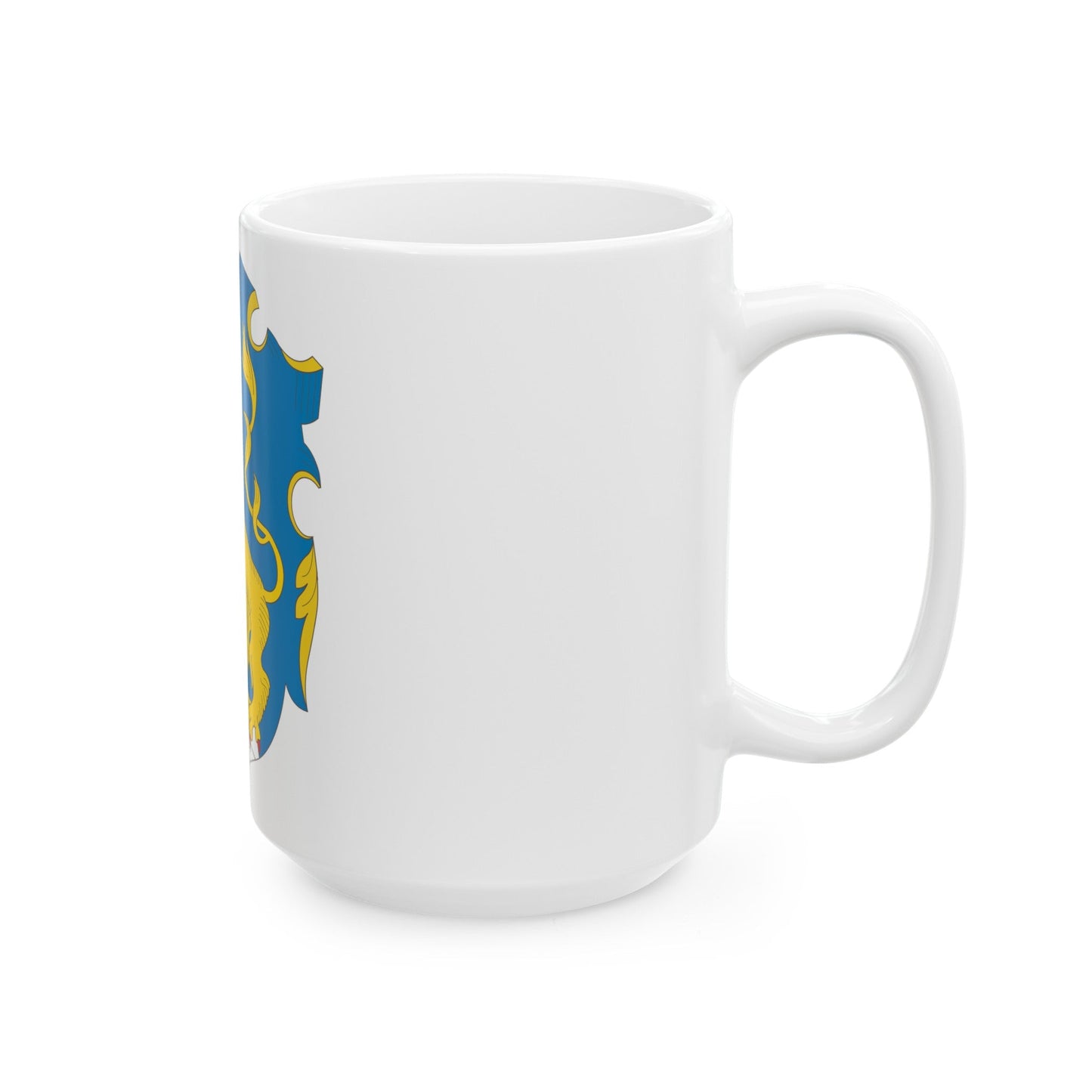 Coat of arms of the Rus Voivodship - White Coffee Mug-The Sticker Space