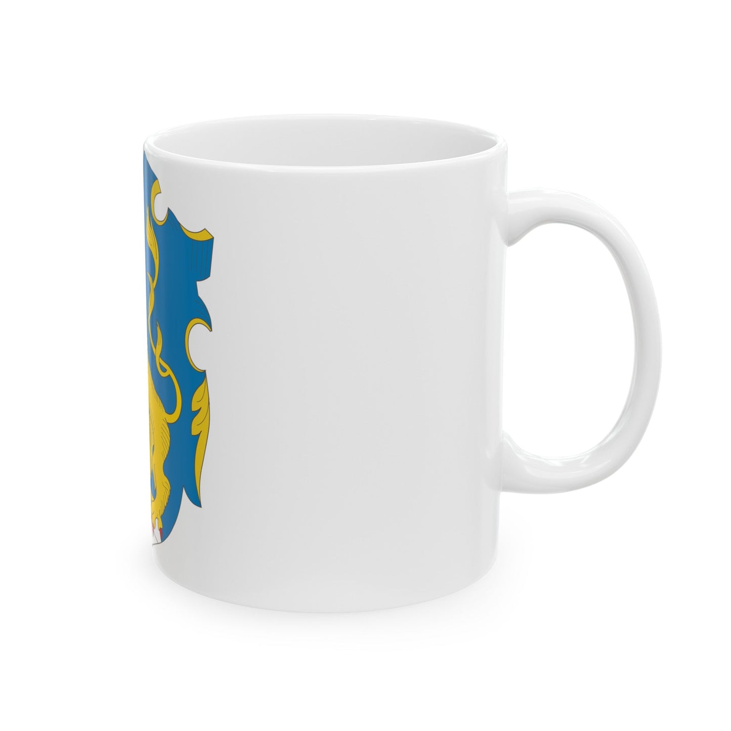 Coat of arms of the Rus Voivodship - White Coffee Mug-The Sticker Space