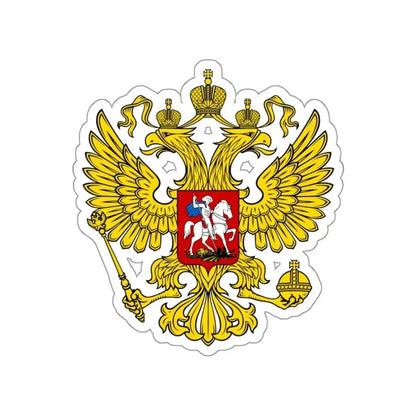 Coat of Arms of the Russian Federation 2 STICKER Vinyl Die-Cut Decal 3 Inch - The Sticker Space