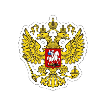 Coat of Arms of the Russian Federation 2 STICKER Vinyl Die-Cut Decal 6 Inch - The Sticker Space