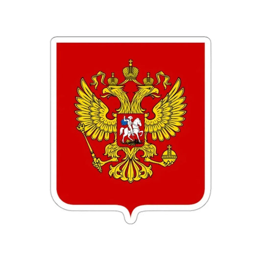 Coat of Arms of the Russian Federation STICKER Vinyl Die-Cut Decal 2 Inch - The Sticker Space