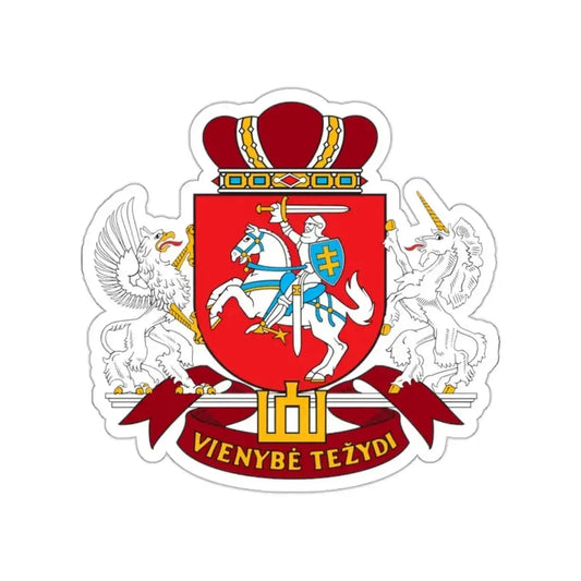 Coat of arms of the Seimas of Lithuania STICKER Vinyl Die-Cut Decal 2 Inch - The Sticker Space