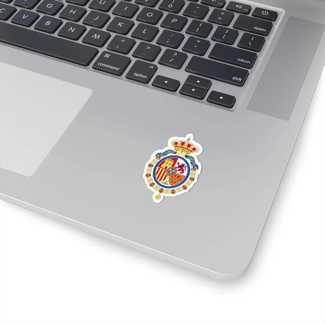 Coat of Arms of the Senate of Spain (Spain) (Coat of Arms) STICKER Vinyl Kiss-Cut Decal - The Sticker Space