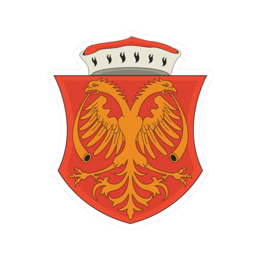 Coat of arms of the Serbian Despotate (Serbia) (Coat of Arms) STICKER Vinyl Kiss-Cut Decal 2 Inch White - The Sticker Space