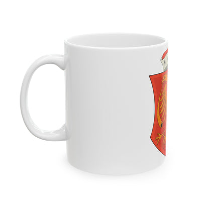 Coat of arms of the Serbian Despotate - White Coffee Mug-The Sticker Space