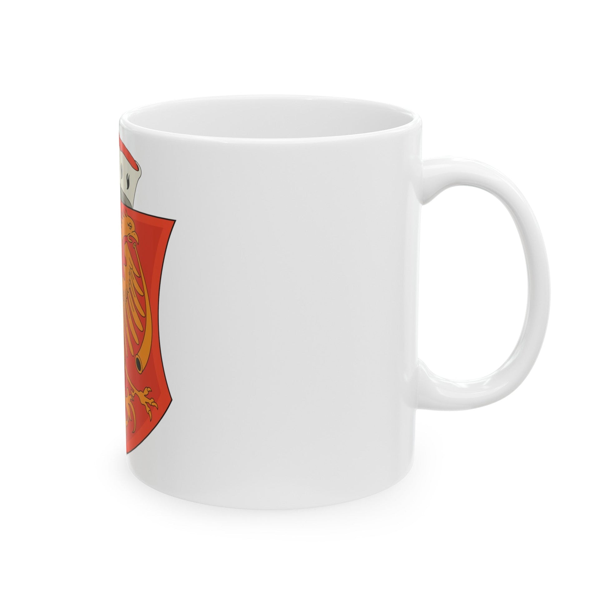 Coat of arms of the Serbian Despotate - White Coffee Mug-The Sticker Space