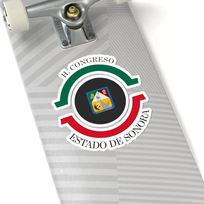 Coat of arms of the Sonora Congress (Mexico) (Coat of Arms) STICKER Vinyl Kiss-Cut Decal - The Sticker Space