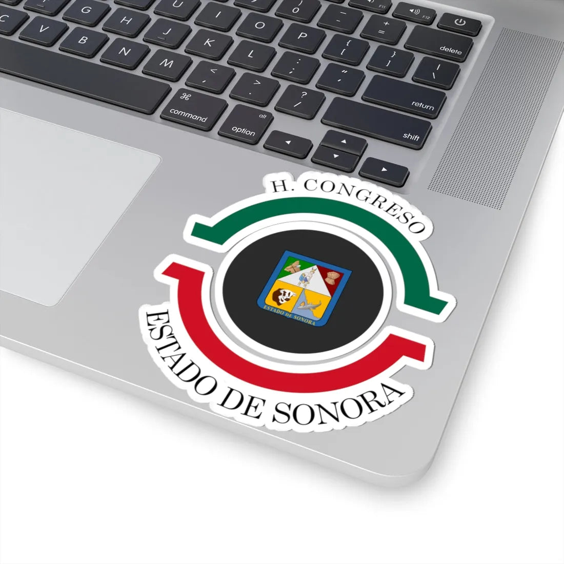 Coat of arms of the Sonora Congress (Mexico) (Coat of Arms) STICKER Vinyl Kiss-Cut Decal - The Sticker Space