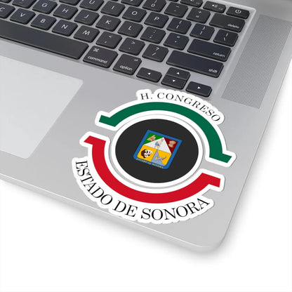 Coat of arms of the Sonora Congress (Mexico) (Coat of Arms) STICKER Vinyl Kiss-Cut Decal - The Sticker Space