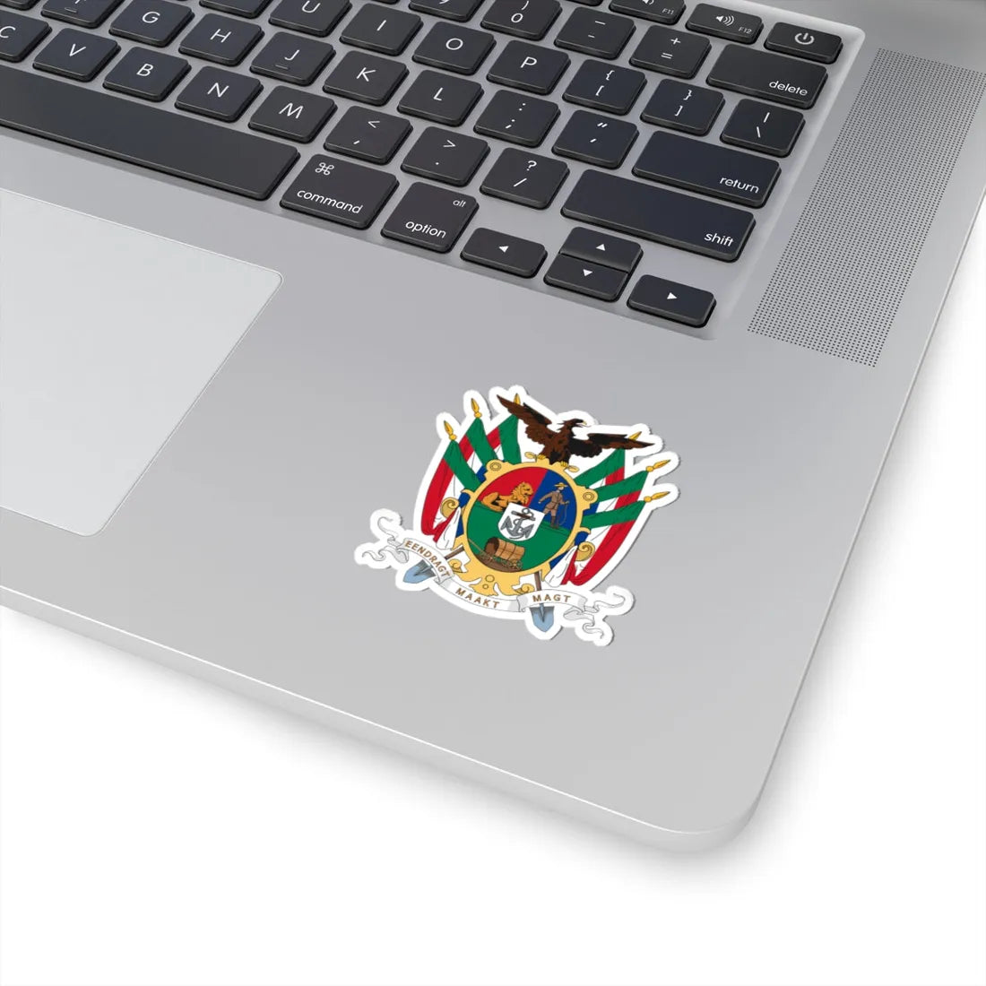Coat of arms of the South African Republic (South Africa) (Coat of Arms) STICKER Vinyl Kiss-Cut Decal - The Sticker Space