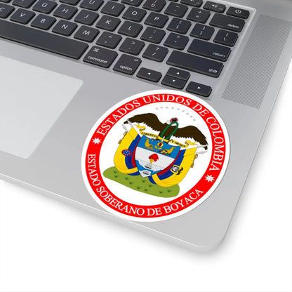 Coat of arms of the Sovereign State of Boyaca (Colombia) (Coat of Arms) STICKER Vinyl Kiss-Cut Decal - The Sticker Space