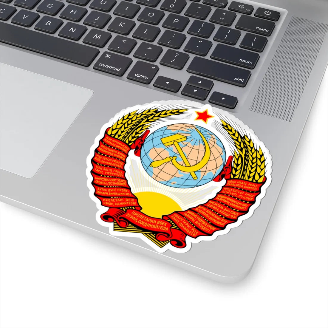 Coat of arms of the Soviet Union (Soviet Union) (Coat of Arms) STICKER Vinyl Kiss-Cut Decal - The Sticker Space
