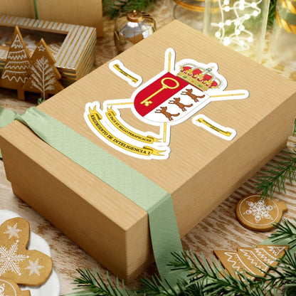 Coat of Arms of the Spanish Army 1st Intelligence Regiment (Spain) (Coat of Arms) STICKER Vinyl Kiss-Cut Decal - The Sticker Space