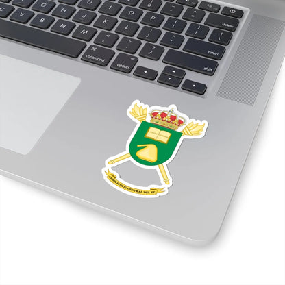 Coat of Arms of the Spanish Army Central Laboratory (Spain) (Coat of Arms) STICKER Vinyl Kiss-Cut Decal - The Sticker Space