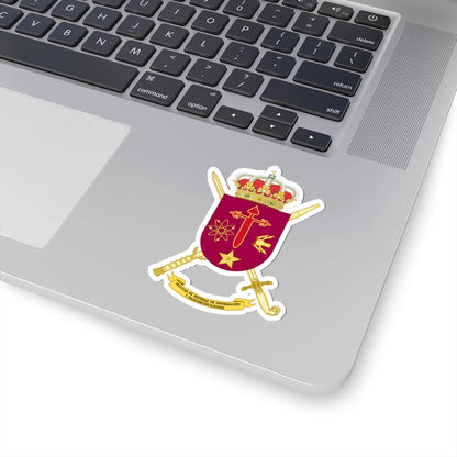 Coat of Arms of the Spanish Army CIS Command (Spain) (Coat of Arms) STICKER Vinyl Kiss-Cut Decal - The Sticker Space
