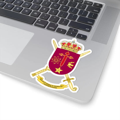 Coat of Arms of the Spanish Army CIS Command (Spain) (Coat of Arms) STICKER Vinyl Kiss-Cut Decal - The Sticker Space