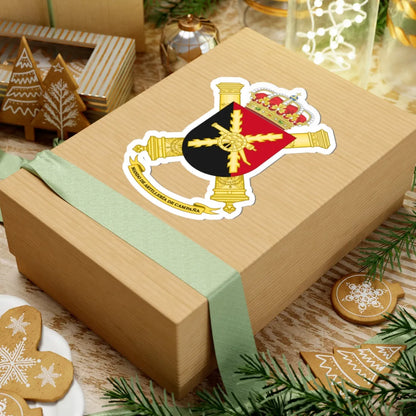 Coat of Arms of the Spanish Army Field Artillery Command (Spain) (Coat of Arms) STICKER Vinyl Kiss-Cut Decal - The Sticker Space