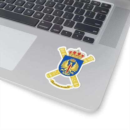 Coat of Arms of the Spanish Army Headquarter (Spain) (Coat of Arms) STICKER Vinyl Kiss-Cut Decal - The Sticker Space