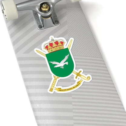 Coat of Arms of the Spanish Army Inspector Generals Office (Spain) (Coat of Arms) STICKER Vinyl Kiss-Cut Decal - The Sticker Space