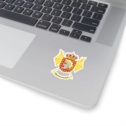 Coat of Arms of the Spanish Army Personnel Directorate (Spain) (Coat of Arms) STICKER Vinyl Kiss-Cut Decal - The Sticker Space