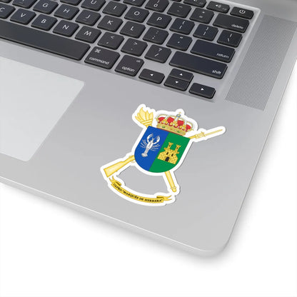 Coat of Arms of the Spanish Army Projection Support Unit (Spain) (Coat of Arms) STICKER Vinyl Kiss-Cut Decal - The Sticker Space