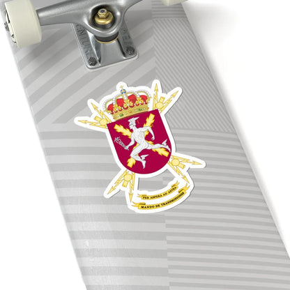 Coat of Arms of the Spanish Army Signal Command (Spain) (Coat of Arms) STICKER Vinyl Kiss-Cut Decal - The Sticker Space